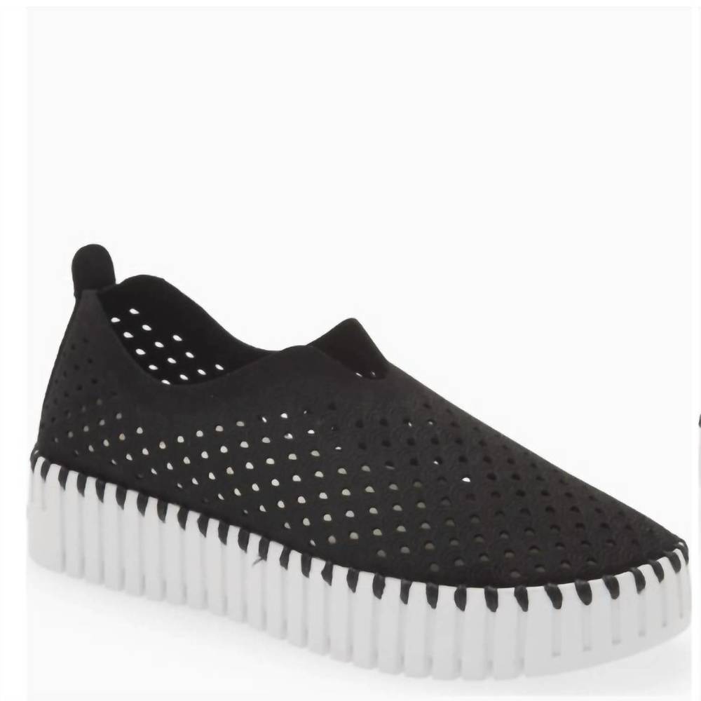 NEW ILSE JACOBSEN men tulip sneakers in black